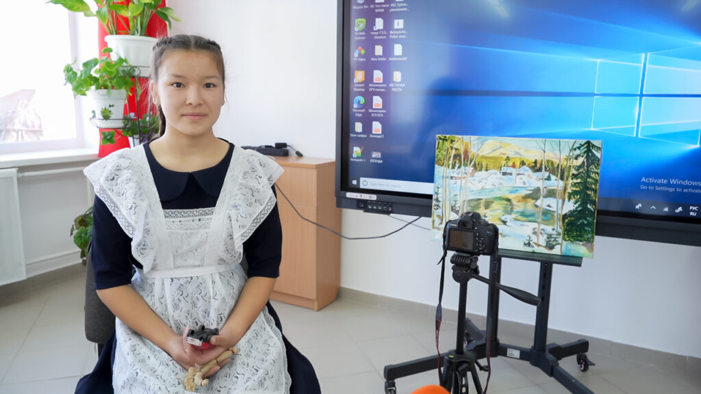 Образовательная Экспедиция СОТ в Республику Алтай: презентация ученицы Кырлыкской средней школы